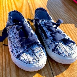 Zara girl blue sneakers